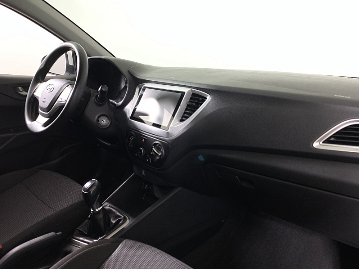 HYUNDAI Solaris 1.4, 2019 года, Механика, БЕЛЫЙ