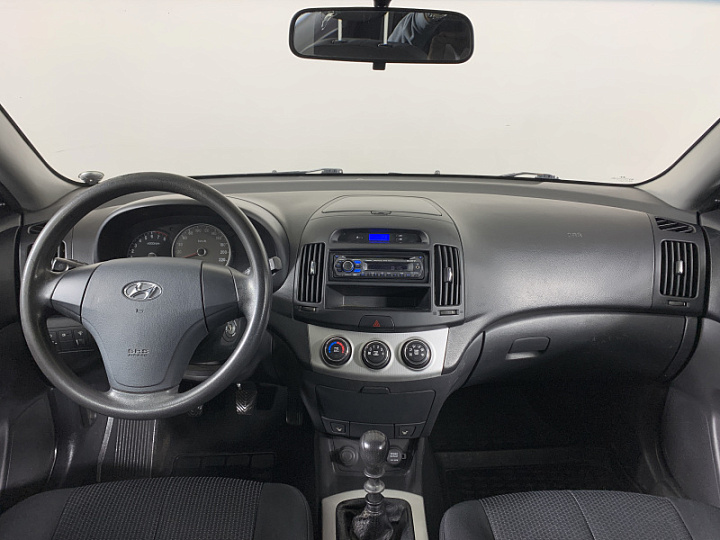 HYUNDAI Elantra 1.6, 2007 года, Механика, Вишневый