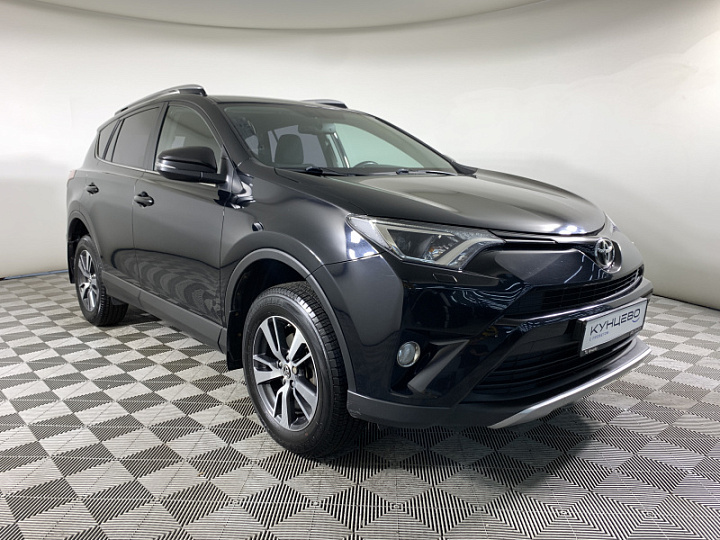 TOYOTA RAV4 2, 2017 года, Вариатор, Черный металлик