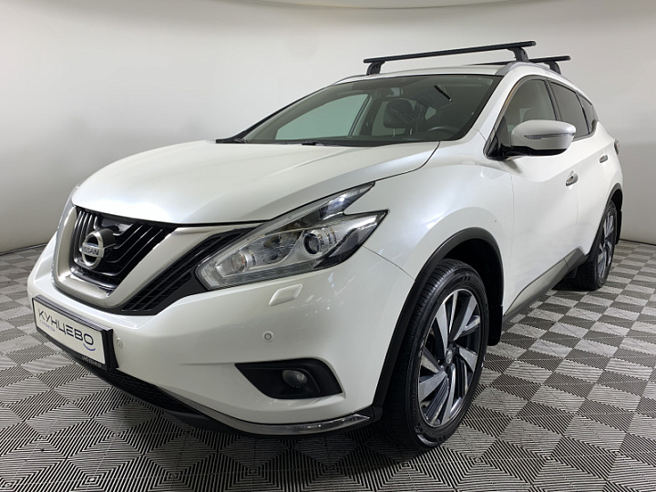 NISSAN Murano 3.5, 2018 года, Вариатор, БЕЛЫЙ