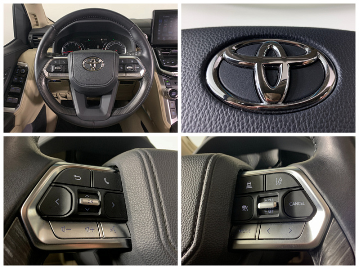 TOYOTA Land Cruiser 3.5, 2021 года, Автоматическая, Черный металлик