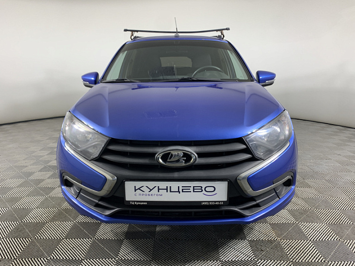 Lada Granta 1.6, 2019 года, Автоматическая, ЯРКО-СИНИЙ