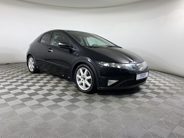 HONDA Civic 1.8, 2008 года, Робот, ЧЕРНЫЙ