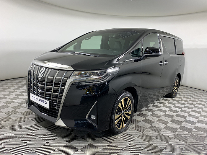 TOYOTA Alphard 3.5, 2018 года, Автоматическая, ЧЕРНЫЙ