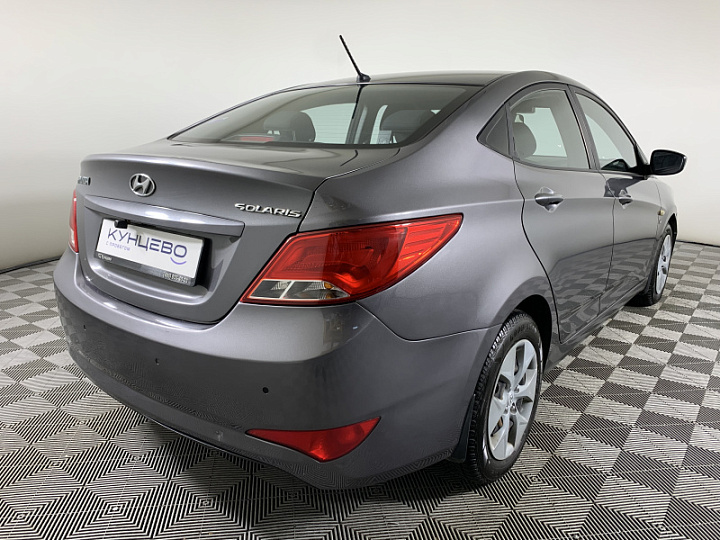 HYUNDAI Solaris 1.6, 2015 года, Автоматическая, ТЕМНО-СЕРЫЙ