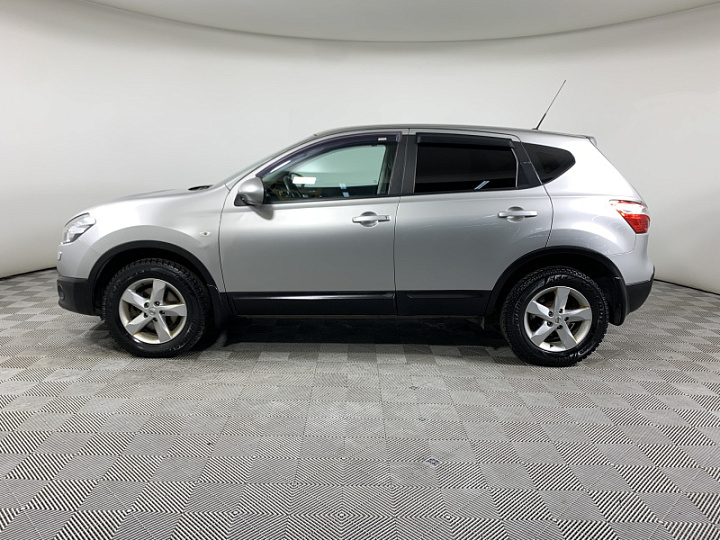 NISSAN Qashqai 1.6, 2012 года, Вариатор, Серебристый