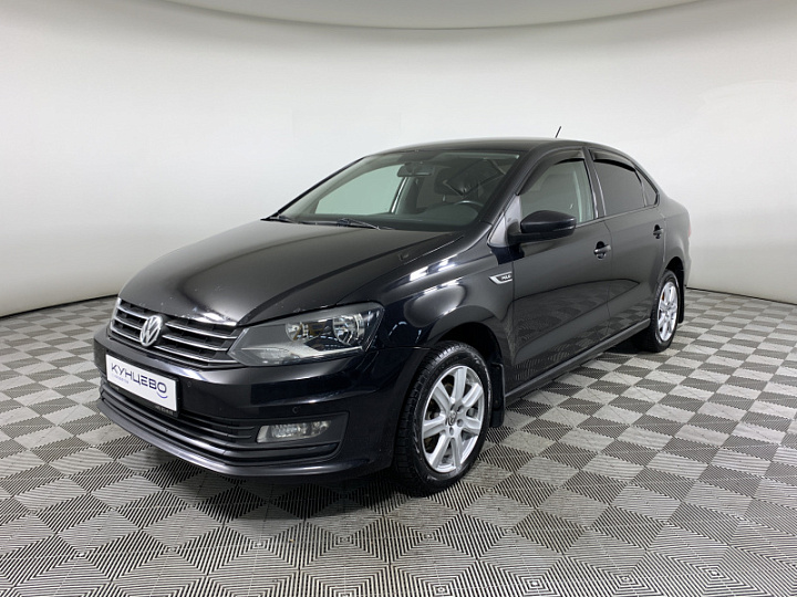 VOLKSWAGEN Polo 1.6, 2015 года, Автоматическая, ЧЕРНЫЙ