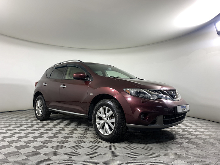 NISSAN Murano 3.5, 2013 года, Вариатор, ТЕМНО-БОРДОВЫЙ