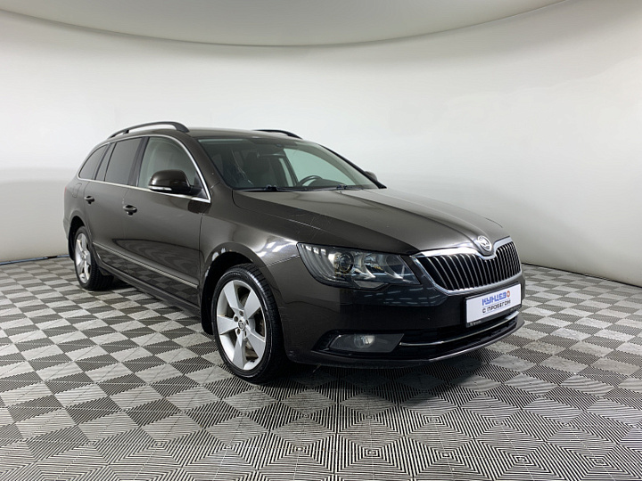 SKODA Superb 1.8, 2014 года, Робот, КОРИЧНЕВЫЙ