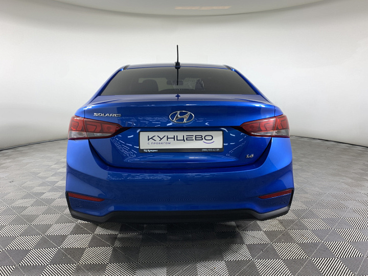 HYUNDAI Solaris 1.6, 2018 года, Механика, СИНИЙ