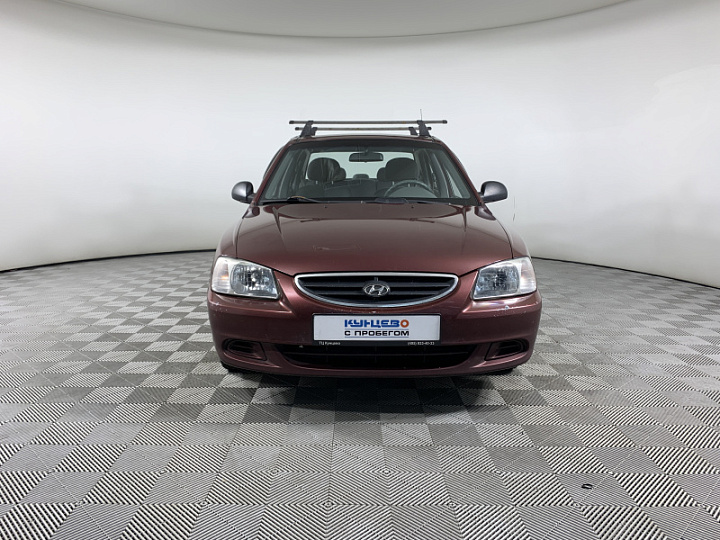 HYUNDAI Accent 1.5, 2008 года, Автоматическая, КРАСНЫЙ