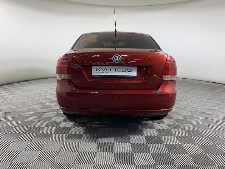 VOLKSWAGEN Polo 1.6, 2012 года, Автоматическая, ВИШНЕВО-КРАСНЫЙ