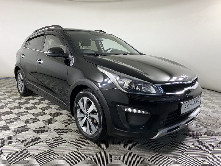 KIA Rio X-Line 1.6, 2018 года, Автоматическая, ЧЕРНЫЙ