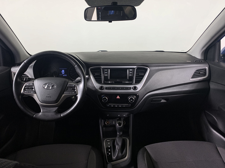 Hyundai Solaris 1.6, 2017 года, Автоматическая, Синий