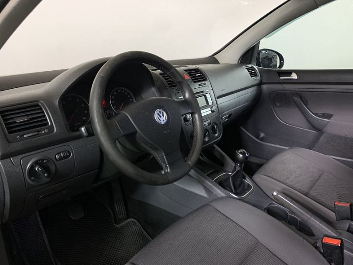 Volkswagen Golf 1.4, 2007 года, Механика, Черный