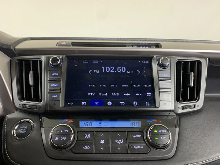 TOYOTA RAV4 2, 2016 года, Вариатор, ТЕМНО-СЕРЫЙ