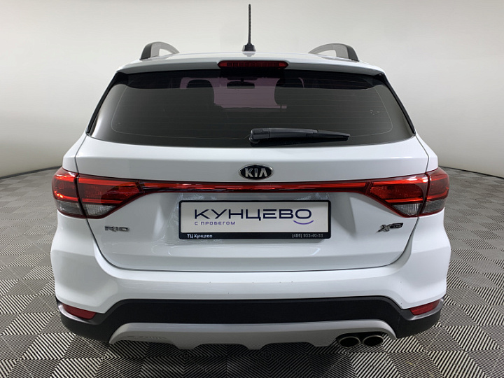 KIA Rio X-Line 1.6, 2020 года, Автоматическая, БЕЛЫЙ
