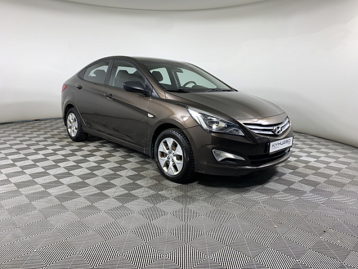 HYUNDAI Solaris 1.4, 2014 года, Автоматическая, КОРИЧНЕВЫЙ