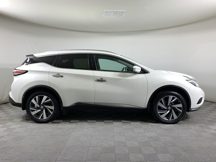 NISSAN Murano 3.5, 2017 года, Вариатор, БЕЛЫЙ