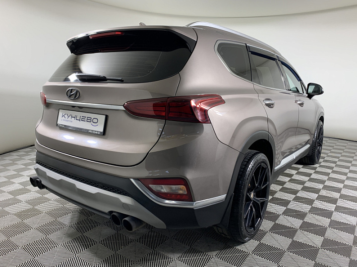 HYUNDAI Santa Fe 2.2, 2019 года, Автоматическая, БЕЖЕВЫЙ