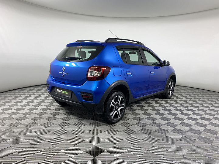 RENAULT Sandero Stepway 1.6, 2020 года, Автоматическая, СИНИЙ