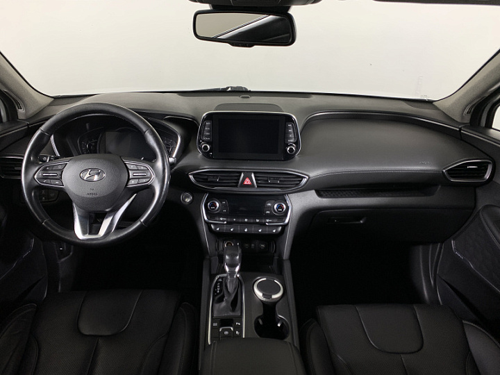Hyundai Santa Fe 2.2, 2019 года, Автоматическая, БЕЛЫЙ