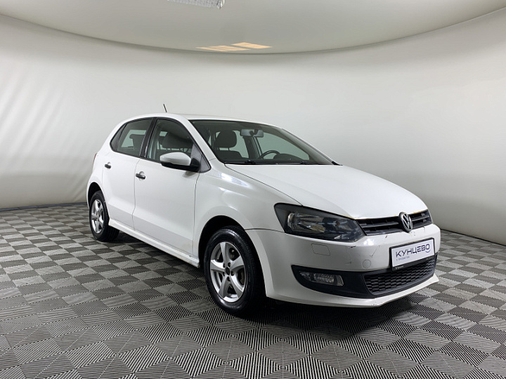VOLKSWAGEN Polo 1.4, 2010 года, Робот, БЕЛЫЙ