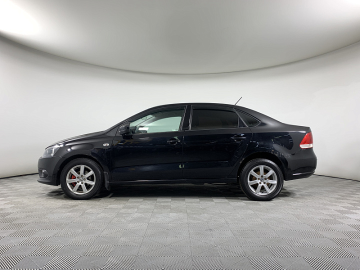 VOLKSWAGEN Polo 1.6, 2013 года, Автоматическая, ЧЕРНЫЙ