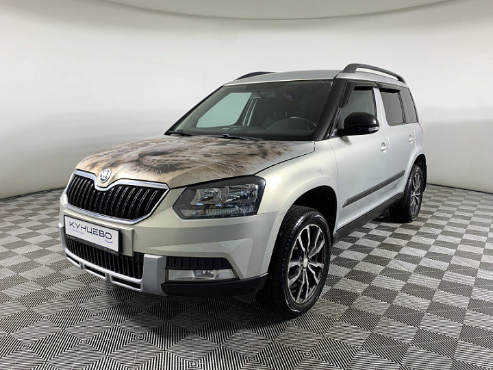 SKODA Yeti 1.4, 2014 года, Робот, Серебристо-желтый