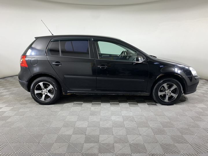 Volkswagen Golf 1.4, 2007 года, Механика, Черный