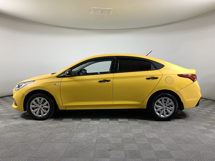 HYUNDAI Solaris 1.6, 2019 года, Автоматическая, ЖЕЛТЫЙ