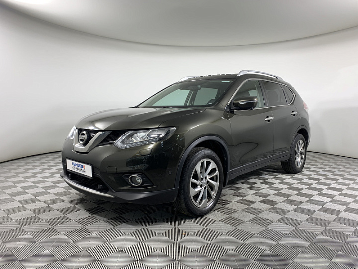 NISSAN X-Trail 2.5, 2017 года, Вариатор, ЗЕЛЕНЫЙ