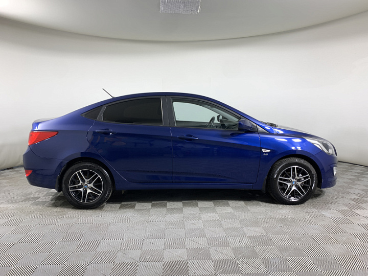 HYUNDAI Solaris 1.6, 2016 года, Автоматическая, СИНИЙ