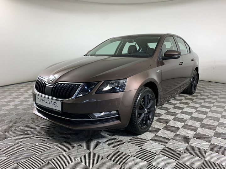 SKODA Octavia 1.4, 2019 года, Робот, КОРИЧНЕВЫЙ