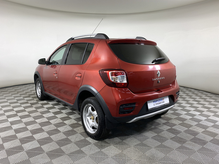 RENAULT Sandero Stepway 1.6, 2021 года, Автоматическая, КРАСНЫЙ