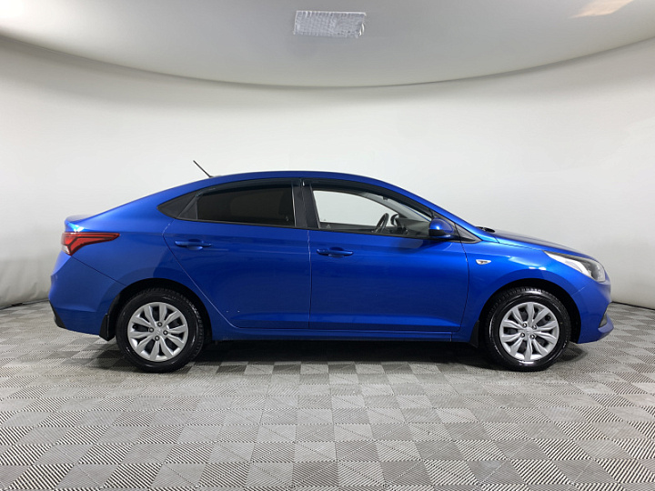 HYUNDAI Solaris 1.6, 2018 года, Механика, СИНИЙ