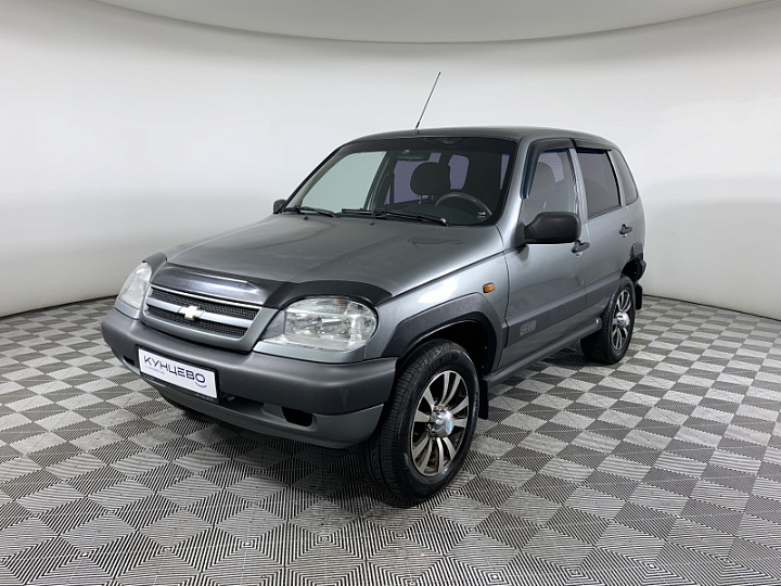 CHEVROLET Niva 1.7, 2008 года, Механика, ТЕМНО-СЕРЫЙ