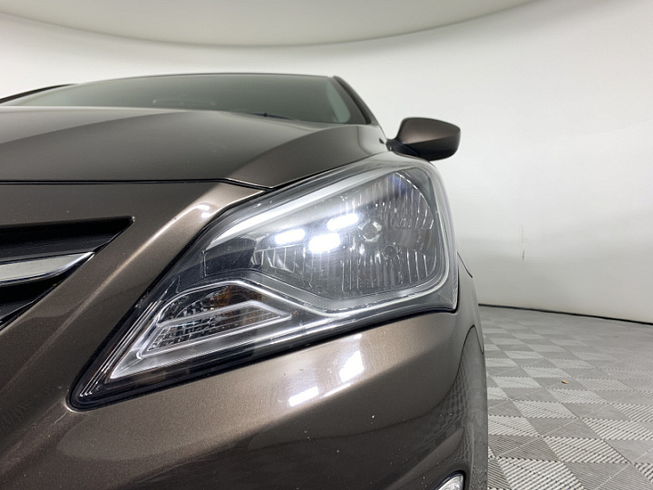 HYUNDAI Solaris 1.6, 2016 года, Автоматическая, КОРИЧНЕВЫЙ