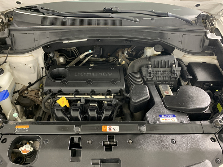 HYUNDAI Santa Fe 2.4, 2012 года, Автоматическая, БЕЛЫЙ