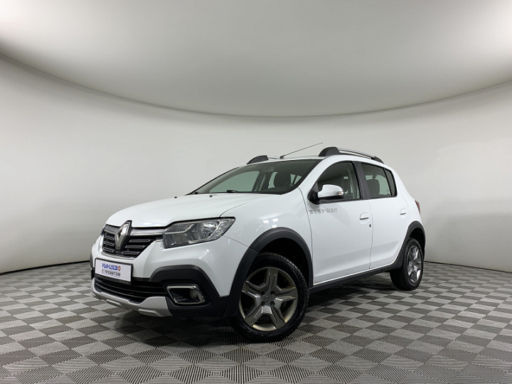 RENAULT Sandero Stepway 1.6, 2019 года, Механика, БЕЛЫЙ