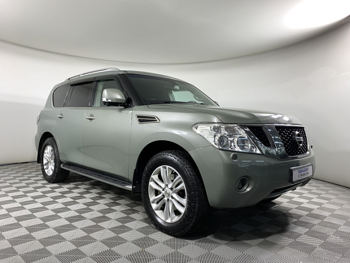 NISSAN Patrol 5.6, 2012 года, Автоматическая, Серо-зеленый