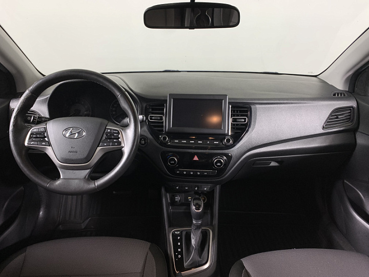 Hyundai Solaris 1.6, 2020 года, Автоматическая, Синий