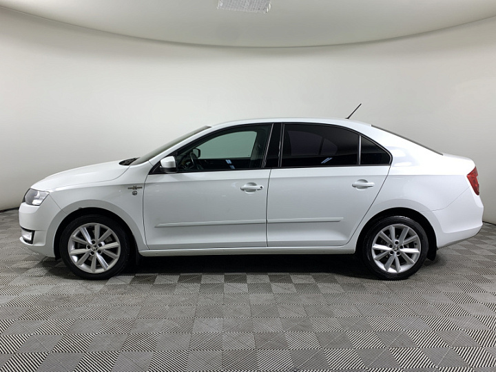 SKODA Rapid 1.6, 2015 года, Механика, БЕЛЫЙ