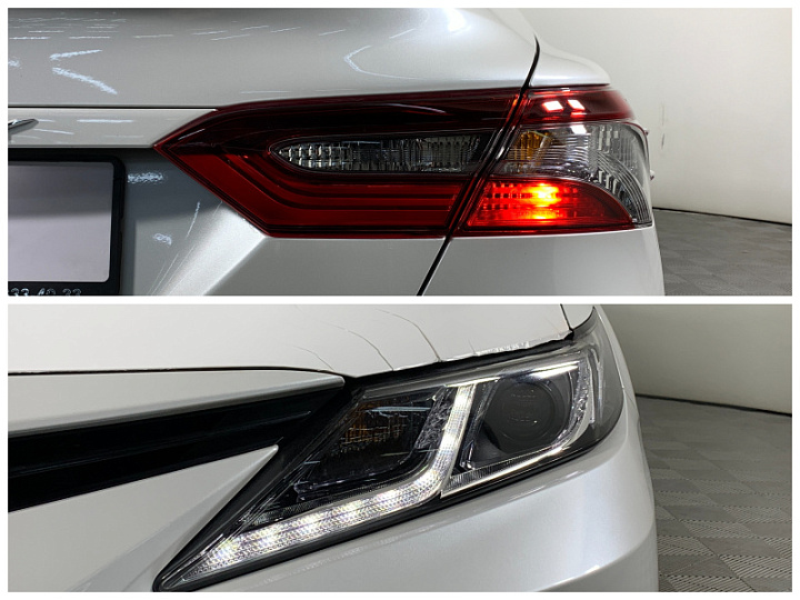 TOYOTA Camry 2.5, 2022 года, Вариатор, БЕЛЫЙ