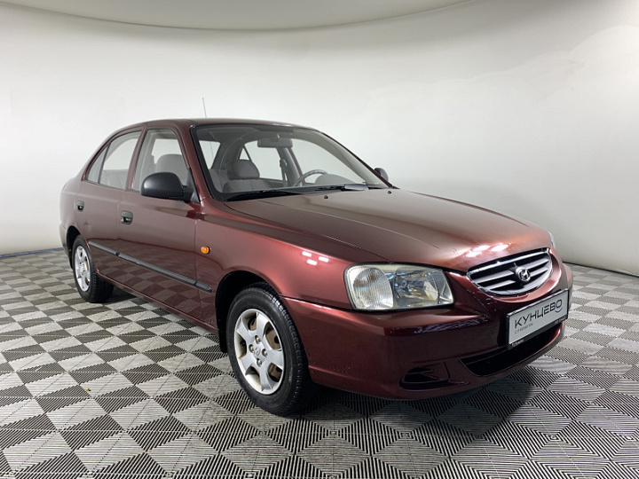 HYUNDAI Accent 1.5, 2009 года, Автоматическая, КРАСНЫЙ