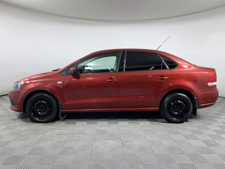 VOLKSWAGEN Polo 1.6, 2011 года, Механика, ВИШНЕВО-КРАСНЫЙ