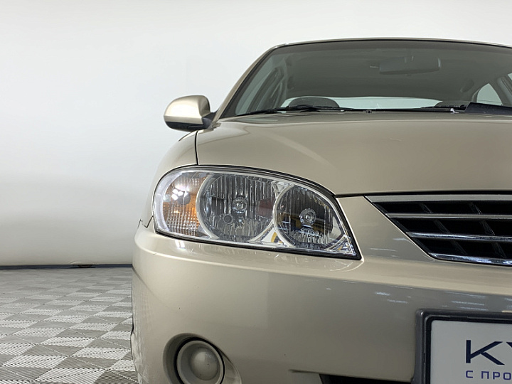 KIA Spectra 1.6, 2008 года, Механика, Золотистый