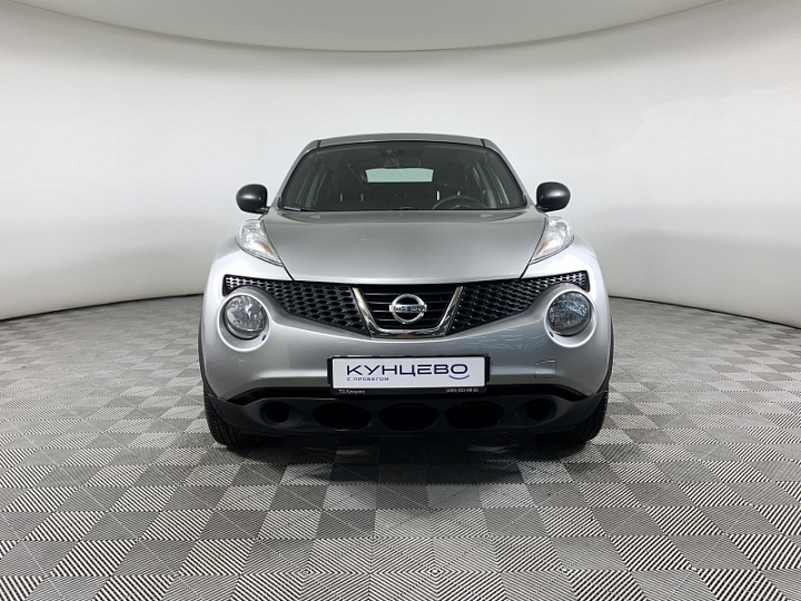 NISSAN Juke 1.6, 2013 года, Вариатор, Серебристый