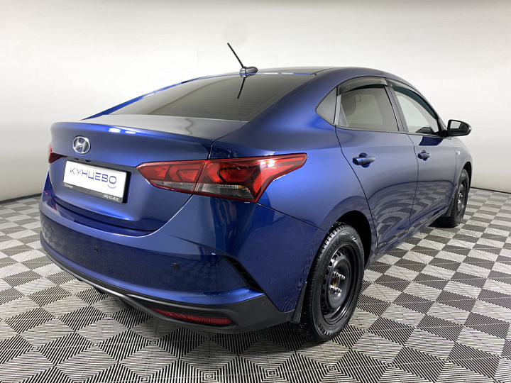 HYUNDAI Solaris 1.6, 2022 года, Автоматическая, СИНИЙ