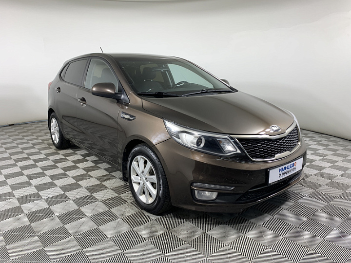 KIA Rio 1.6, 2016 года, Механика, КОРИЧНЕВЫЙ